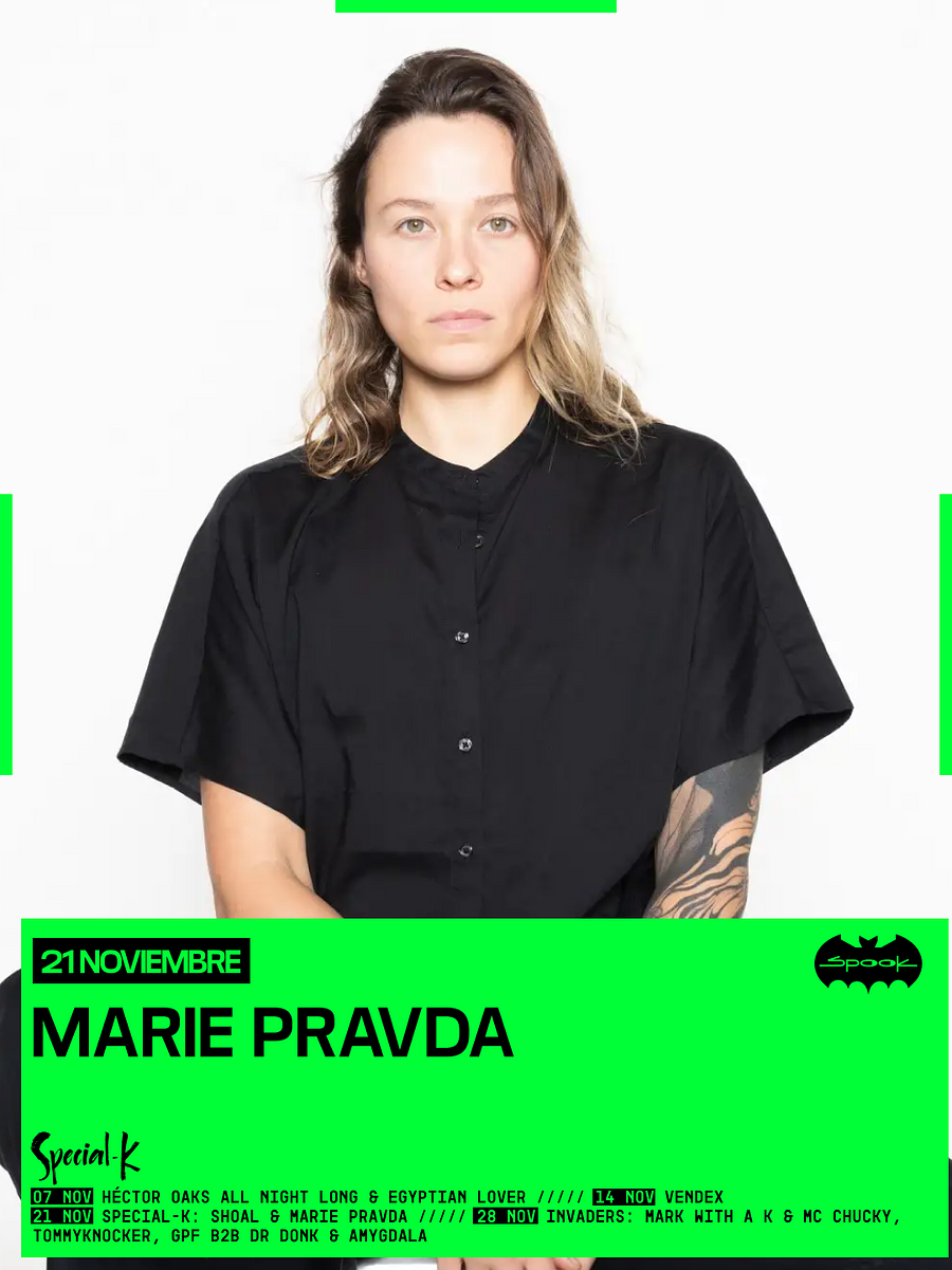 Special-K with Shoal, Marie Pravda (guest list in bio)