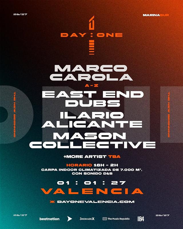 Day One: Marco Carola – publicación de Instagram