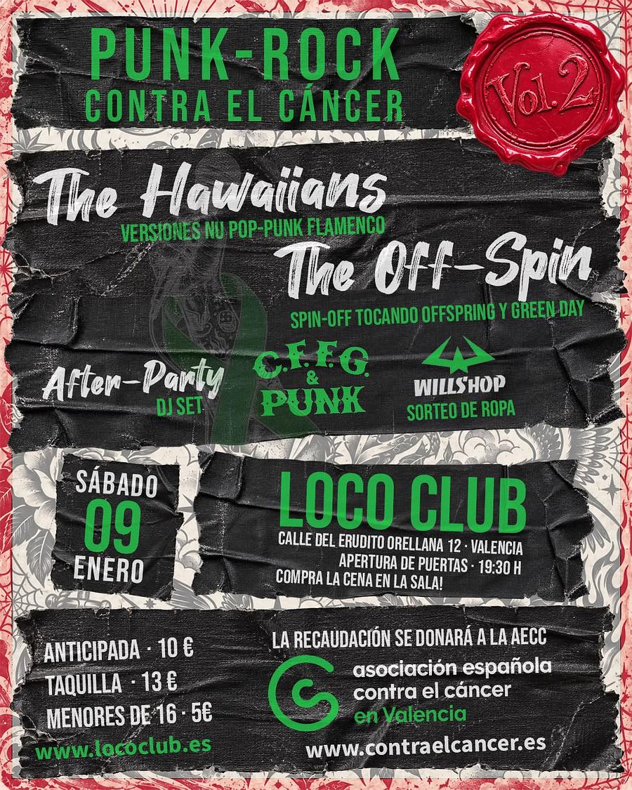 PUNK ROCK CONTRA EL CÁNCER VOL.2: