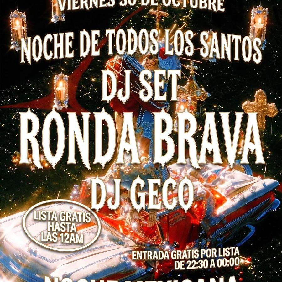 30/10 HALLOWEN VIERNES RONDA BRAVA