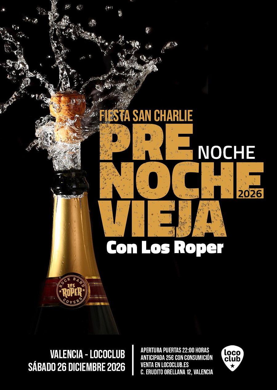 PRENOCHEVIEJA NOCHE con LOS ROPER