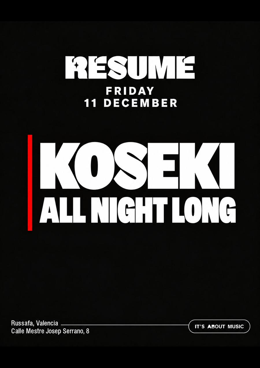 Koseki — All Night Long