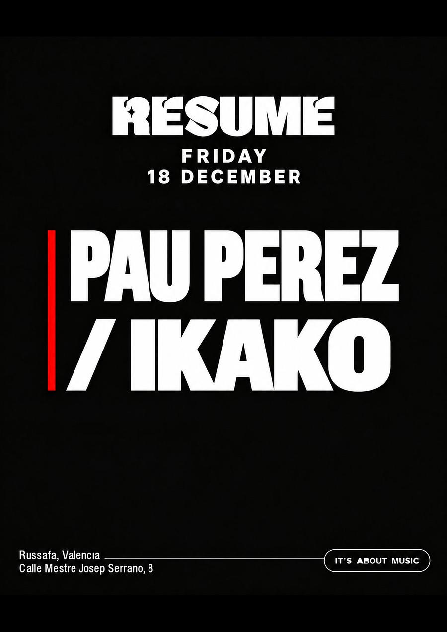 Pau Perez, IKAKO
