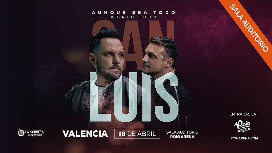 SanLuis - Aunque Sea Todo World Tour 2027