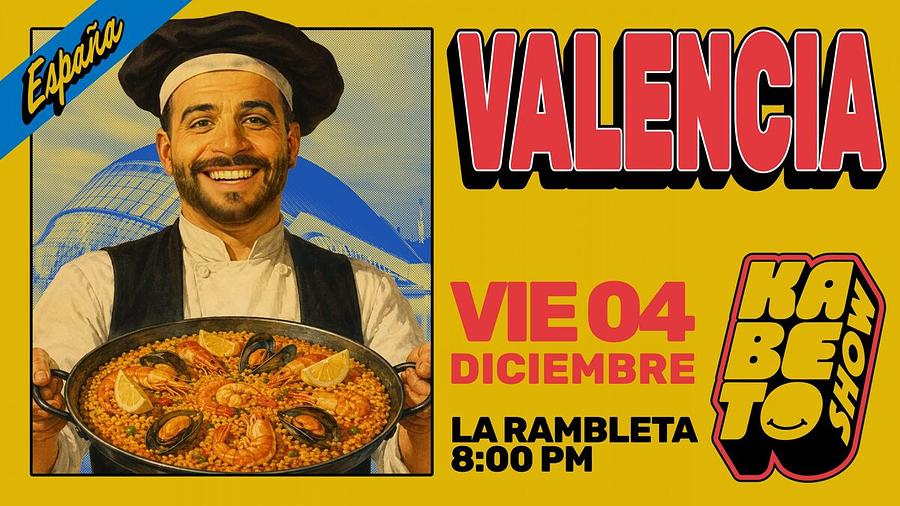 Kabeto Show en vivo – Valencia