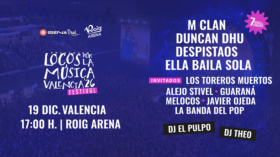 Festival Locos por la Música Valencia 2026