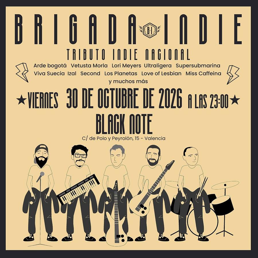 BRIGADA INDIE - Tributo al Indie Nacional